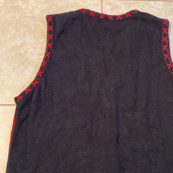 Basic Editions Holiday women's Christmas vest XL. Multicolored. - Picture 11 of 16